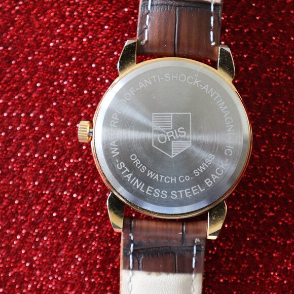 Vintage Oris AM044 Swiss-made, professionally refurbished: 17‑Jewel Manual Wind - Picture 7 of 7